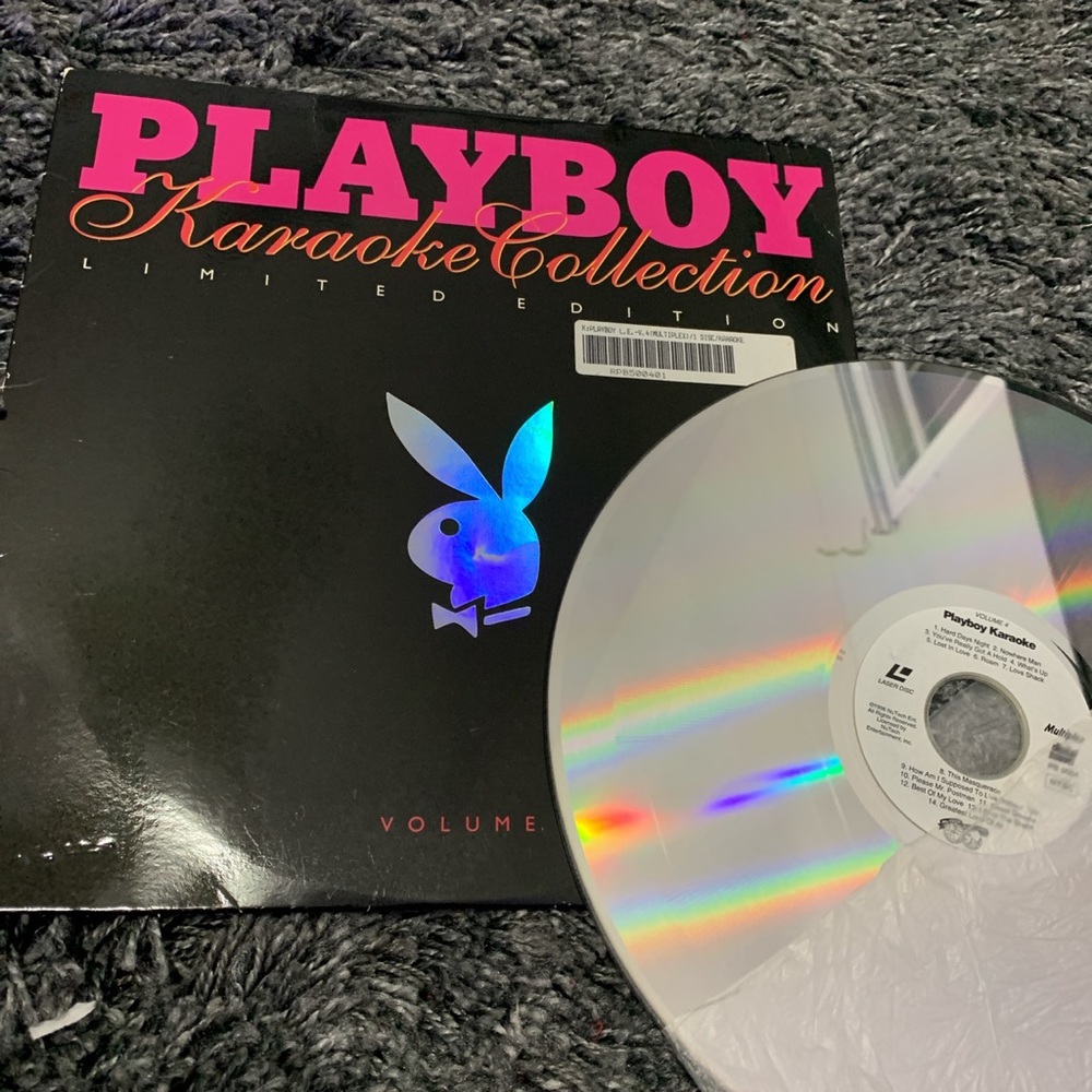 Vintage playboy karaoke record album